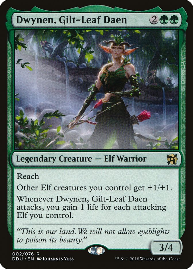 Dwynen, Gilt-Leaf Daen [Duel Decks: Elves vs. Inventors] | L.A. Mood Comics and Games