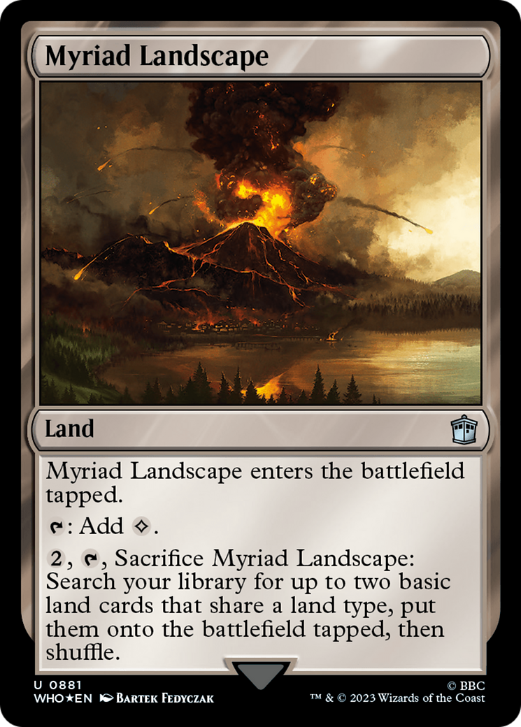Myriad Landscape (Surge Foil) [Doctor Who] | L.A. Mood Comics and Games