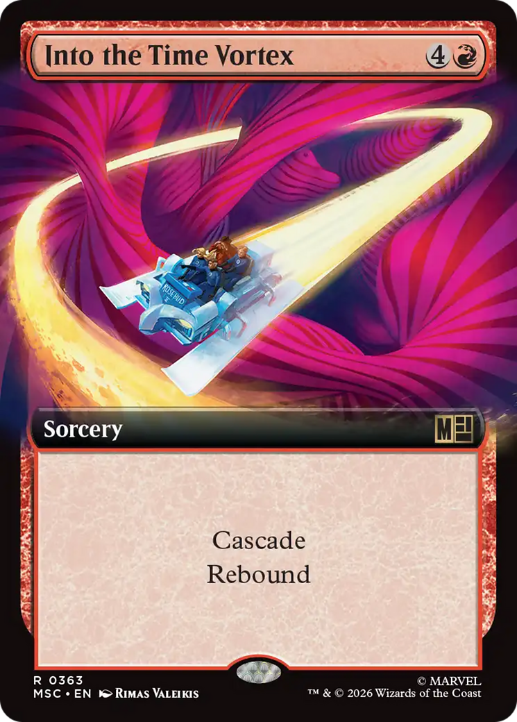 Into the Time Vortex (Extended Art) [Marvel Super Heroes Commander] | L.A. Mood Comics and Games