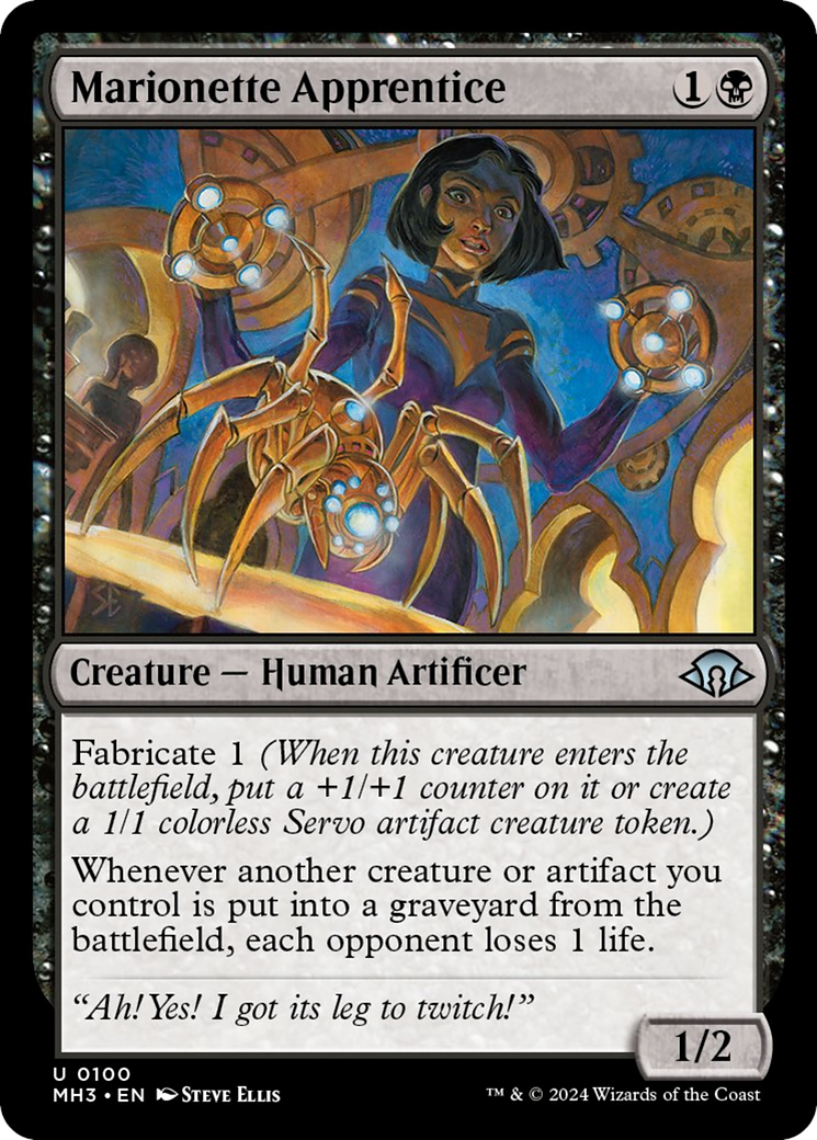 Marionette Apprentice [Modern Horizons 3] | L.A. Mood Comics and Games