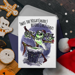 "Twas the Night before Christmas" - Horror Movie Xmas Card | L.A. Mood Comics and Games
