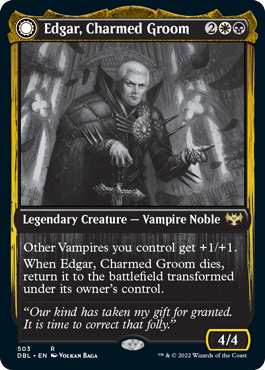 Edgar, Charmed Groom // Edgar Markov's Coffin [Innistrad: Double Feature] | L.A. Mood Comics and Games