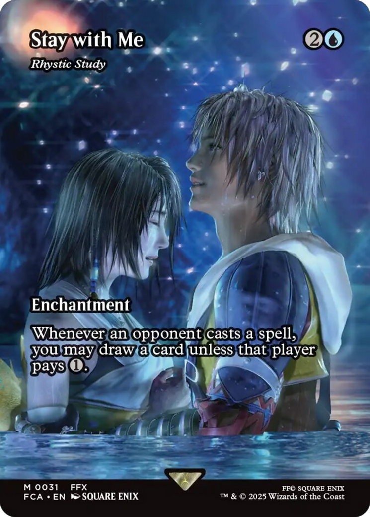 Stay with Me - Rhystic Study (Showcase) [FINAL FANTASY : Through the Ages] | L.A. Mood Comics and Games