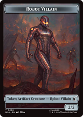 Soldier // Robot Villain Double-Sided Token [Marvel Super Heroes Tokens] | L.A. Mood Comics and Games