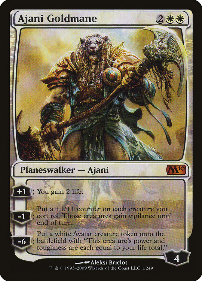 Ajani Goldmane [Magic 2010] | L.A. Mood Comics and Games