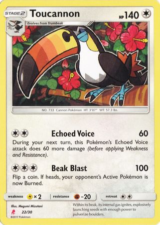 Toucannon (22/30) [Sun & Moon: Trainer Kit - Lycanroc] | L.A. Mood Comics and Games