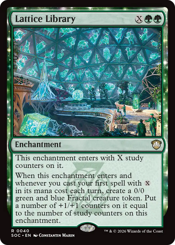 Lattice Library [Secrets of Strixhaven Commander] | L.A. Mood Comics and Games