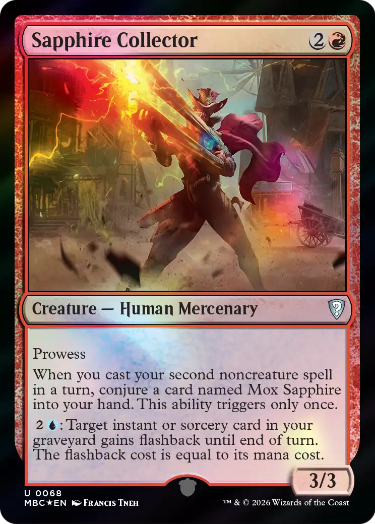 Sapphire Collector [Mystery Booster: Commander Edition] | L.A. Mood Comics and Games