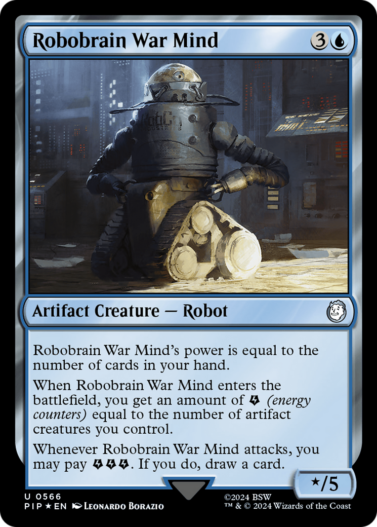 Robobrain War Mind (Surge Foil) [Fallout] | L.A. Mood Comics and Games