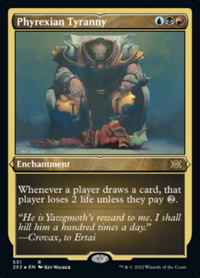 Phyrexian Tyranny (Foil Etched) [Double Masters 2022] | L.A. Mood Comics and Games
