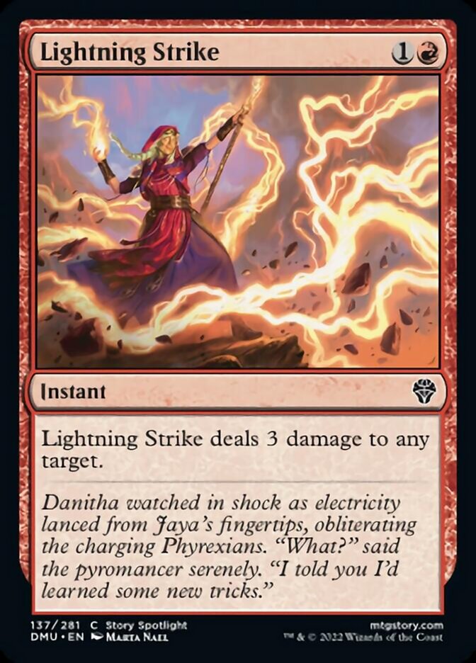 Lightning Strike [Dominaria United] | L.A. Mood Comics and Games
