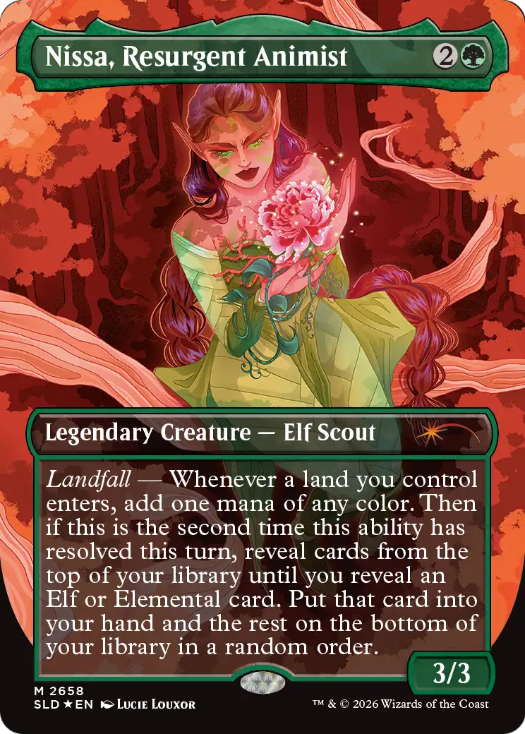 Nissa, Resurgent Animist [Secret Lair Drop Series] | L.A. Mood Comics and Games