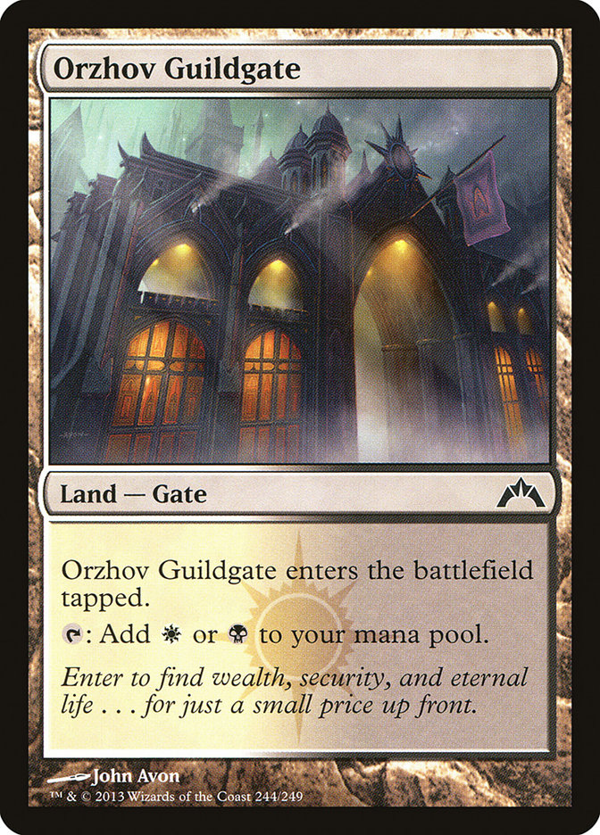 Orzhov Guildgate [Gatecrash] | L.A. Mood Comics and Games