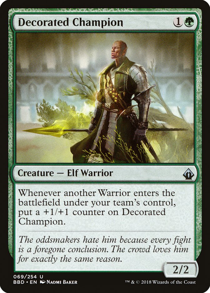 Decorated Champion [Battlebond] | L.A. Mood Comics and Games
