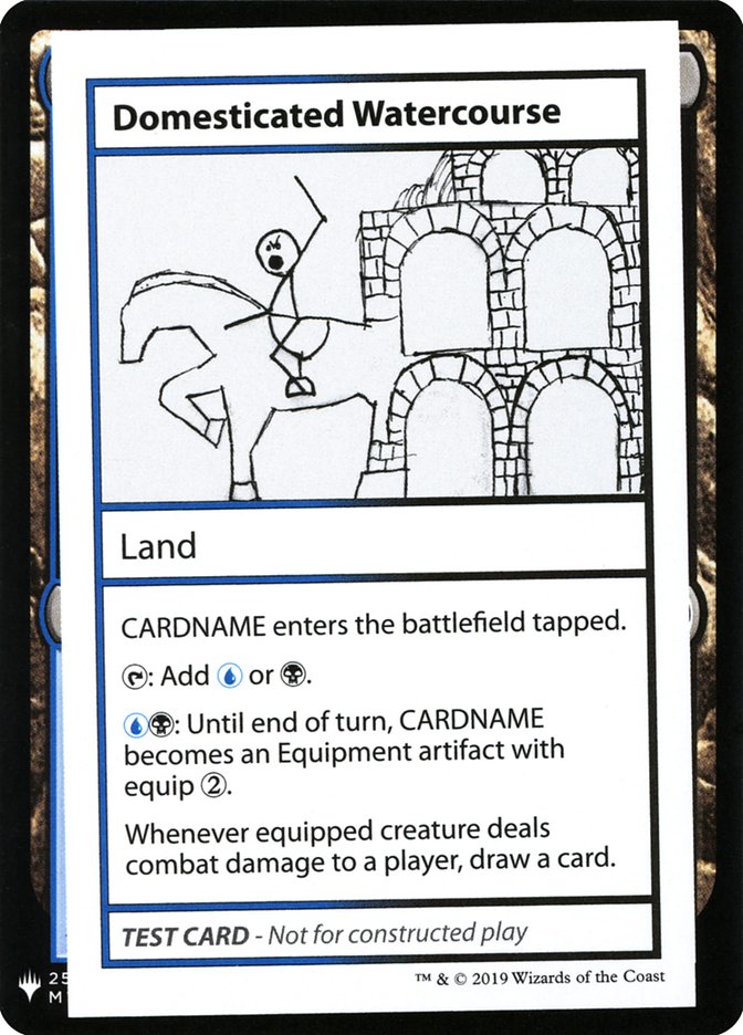 Domesticated Watercourse [Mystery Booster Playtest Cards] | L.A. Mood Comics and Games