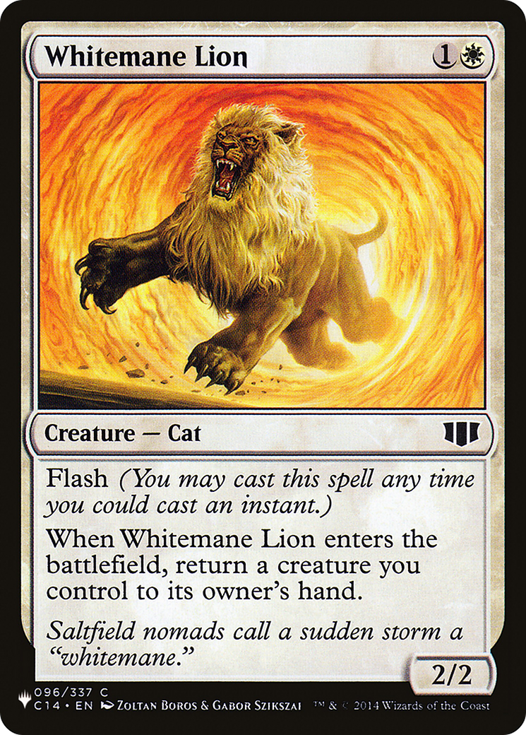 Whitemane Lion (PLC) [The List] | L.A. Mood Comics and Games