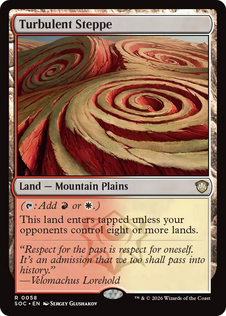 Turbulent Steppe [Secrets of Strixhaven Commander] | L.A. Mood Comics and Games