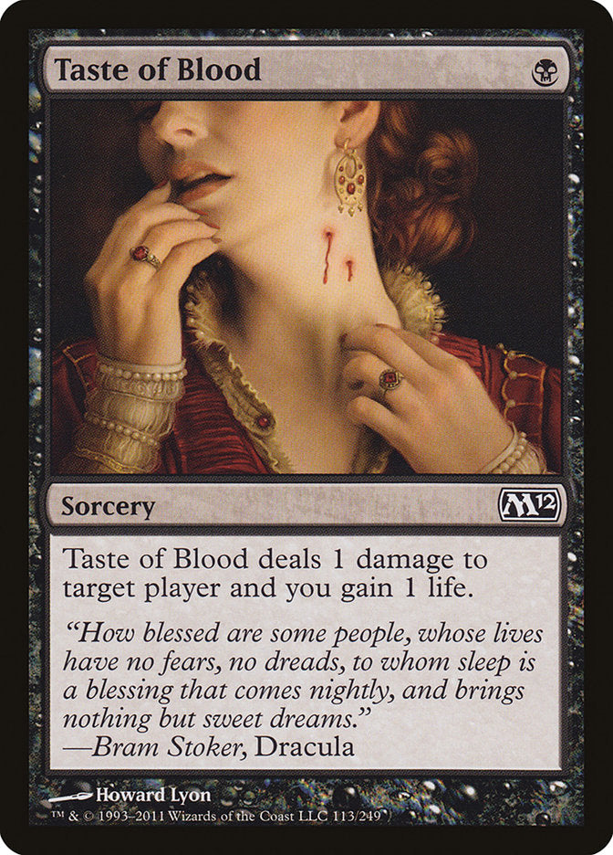 Taste of Blood [Magic 2012] | L.A. Mood Comics and Games