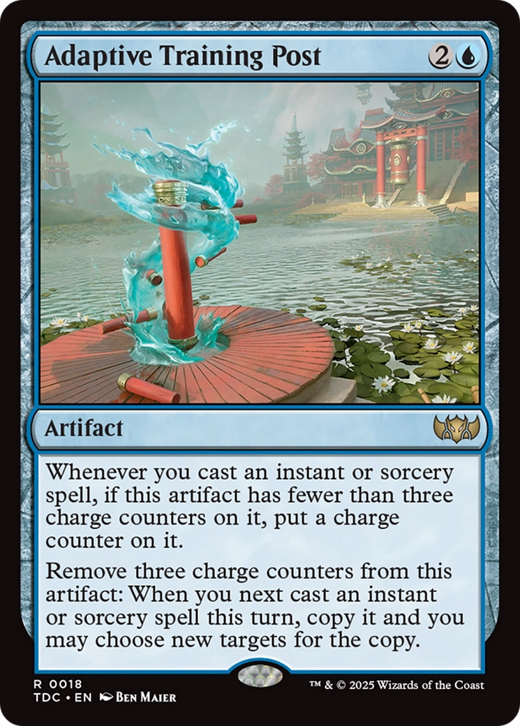 Adaptive Training Post [Tarkir: Dragonstorm Commander] | L.A. Mood Comics and Games