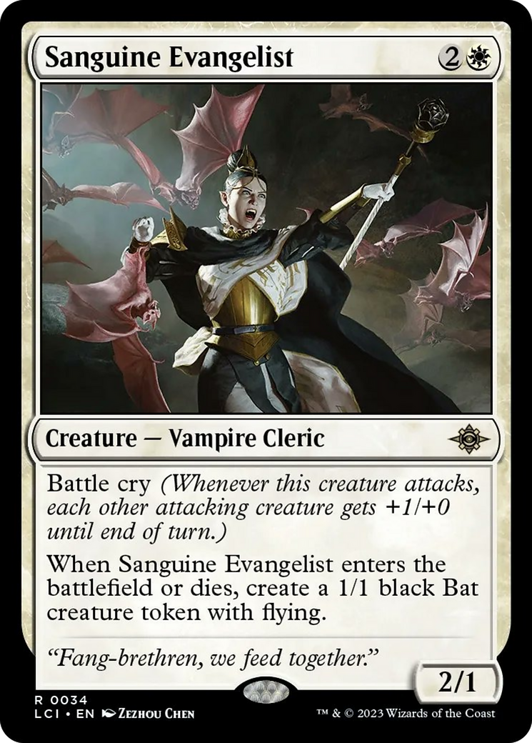 Sanguine Evangelist [The Lost Caverns of Ixalan] | L.A. Mood Comics and Games