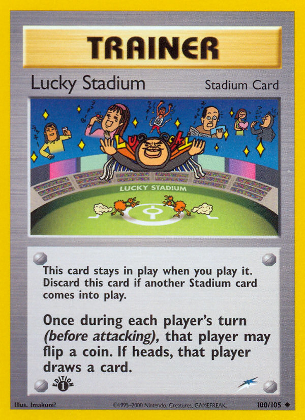 Lucky Stadium (100/105) [Neo Destiny 1st Edition] | L.A. Mood Comics and Games