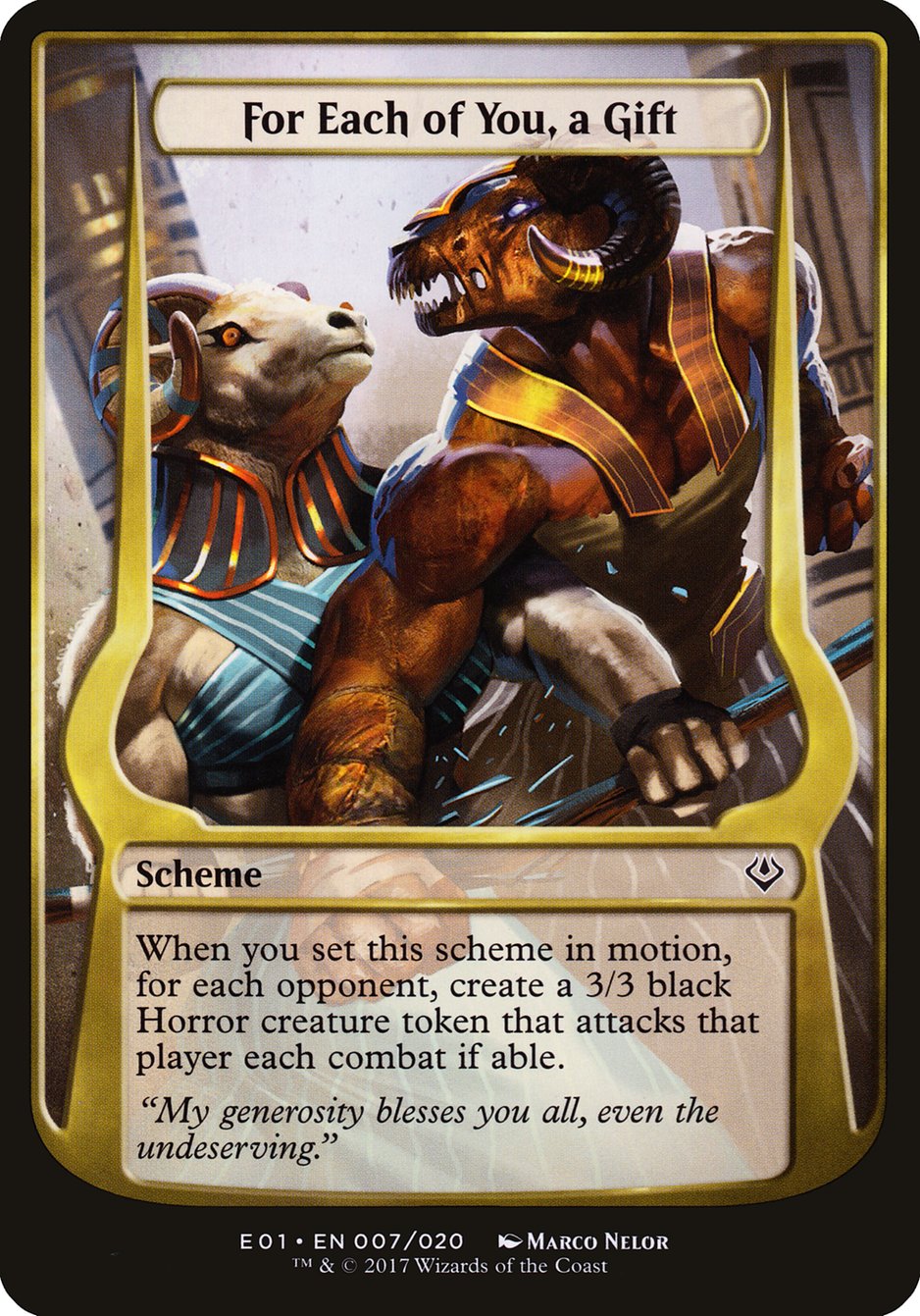 For Each of You, a Gift (Schemes) [Archenemy: Nicol Bolas Schemes] | L.A. Mood Comics and Games