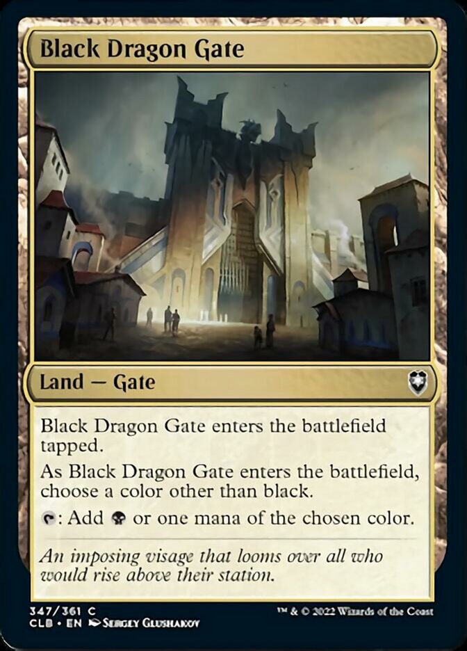 Black Dragon Gate [Commander Legends: Battle for Baldur's Gate] | L.A. Mood Comics and Games