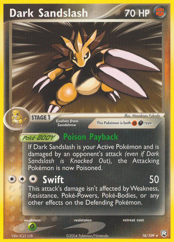 Dark Sandslash (18/109) [EX: Team Rocket Returns] | L.A. Mood Comics and Games