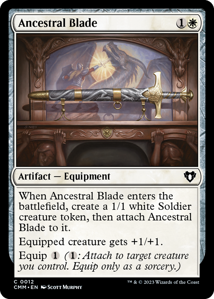 Ancestral Blade [Commander Masters] | L.A. Mood Comics and Games