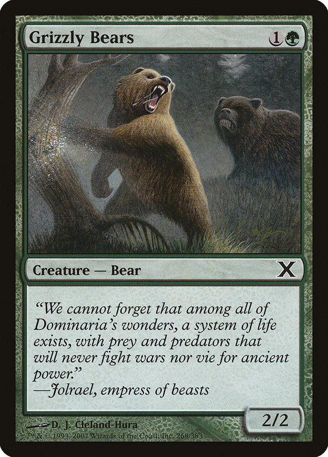 Grizzly Bears [Tenth Edition] | L.A. Mood Comics and Games