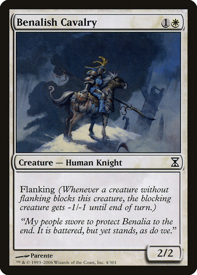 Benalish Cavalry [Time Spiral] | L.A. Mood Comics and Games