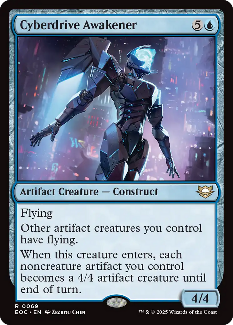 Cyberdrive Awakener [Edge of Eternities Commander] | L.A. Mood Comics and Games