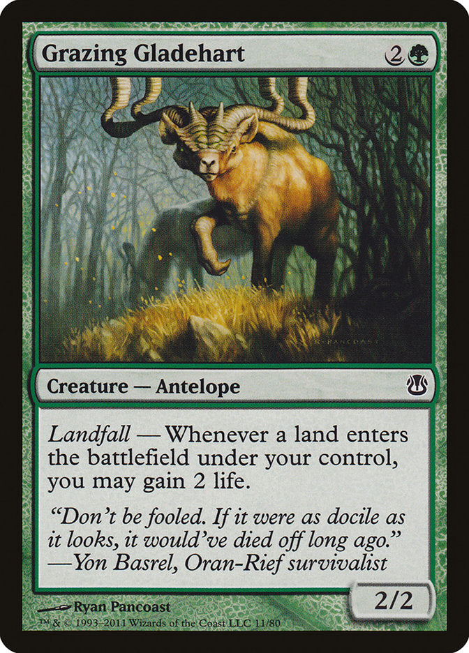 Grazing Gladehart [Duel Decks: Ajani vs. Nicol Bolas] | L.A. Mood Comics and Games