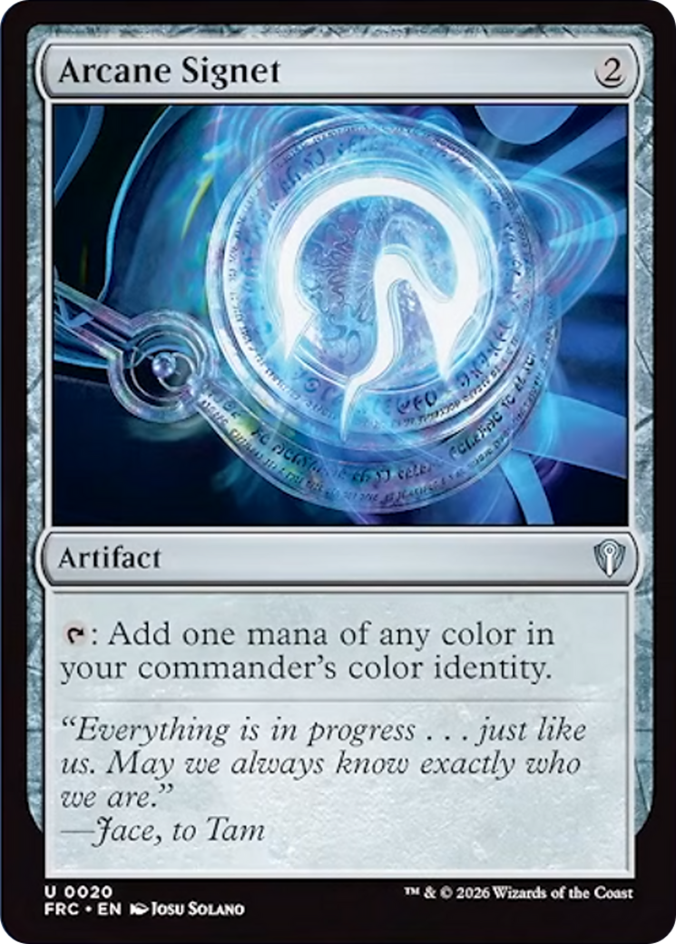 Arcane Signet [Reality Fracture Commander] | L.A. Mood Comics and Games
