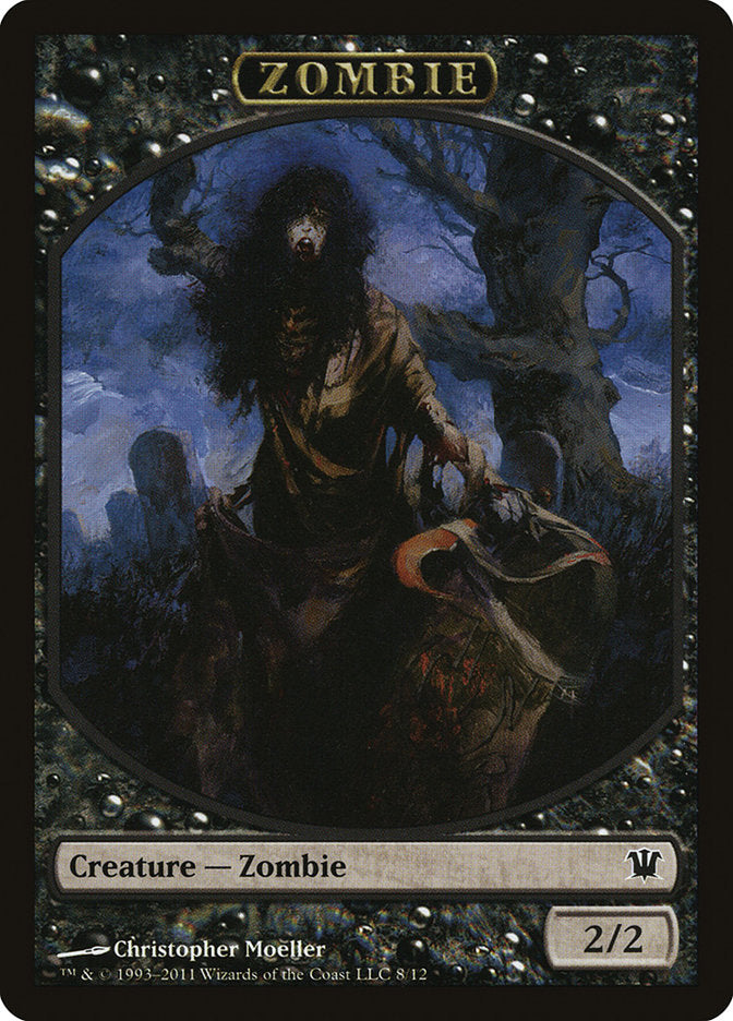 Zombie Token (8/12) [Innistrad Tokens] | L.A. Mood Comics and Games