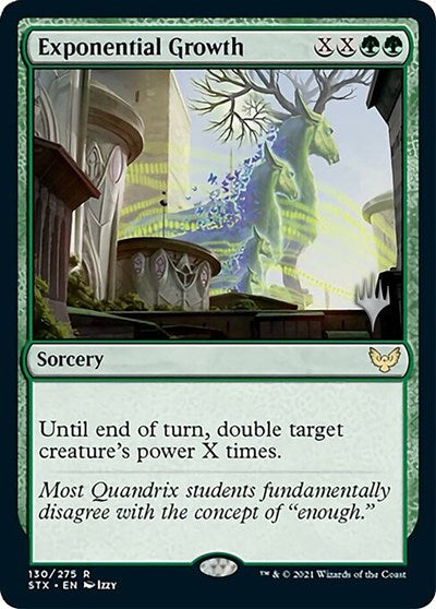Exponential Growth (Promo Pack) [Strixhaven: School of Mages Promos] | L.A. Mood Comics and Games