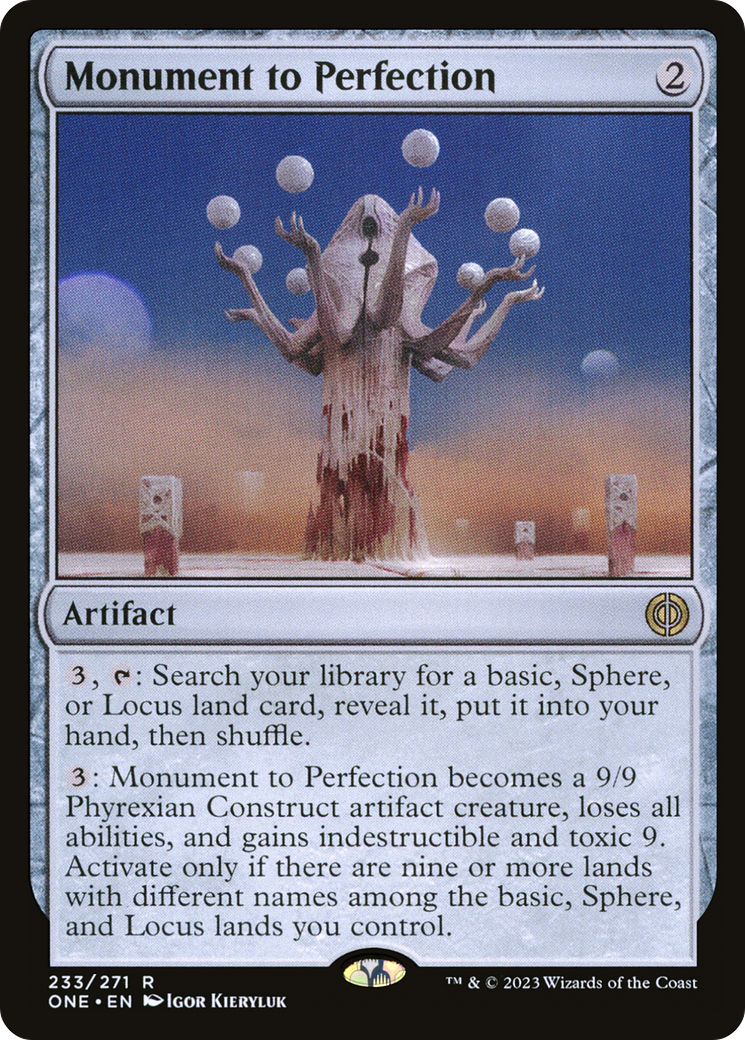 Monument to Perfection [Phyrexia: All Will Be One] | L.A. Mood Comics and Games