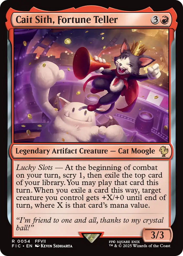 Cait Sith, Fortune Teller [FINAL FANTASY Commander] | L.A. Mood Comics and Games