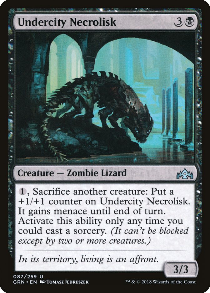 Undercity Necrolisk [Guilds of Ravnica] | L.A. Mood Comics and Games