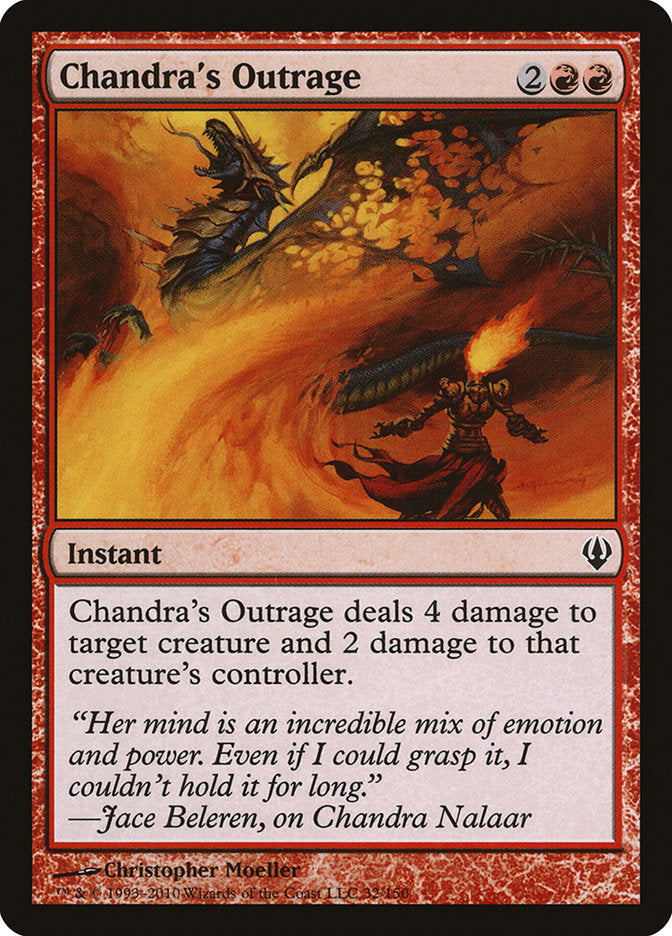 Chandra's Outrage [Archenemy] | L.A. Mood Comics and Games
