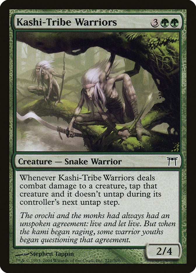 Kashi-Tribe Warriors [Champions of Kamigawa] | L.A. Mood Comics and Games