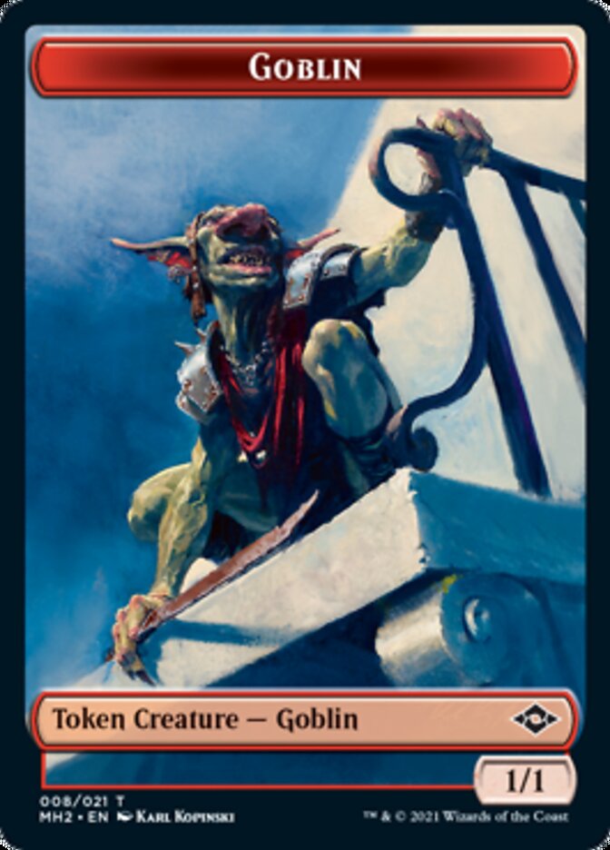 Clue (14) // Goblin Double-Sided Token [Modern Horizons 2 Tokens] | L.A. Mood Comics and Games