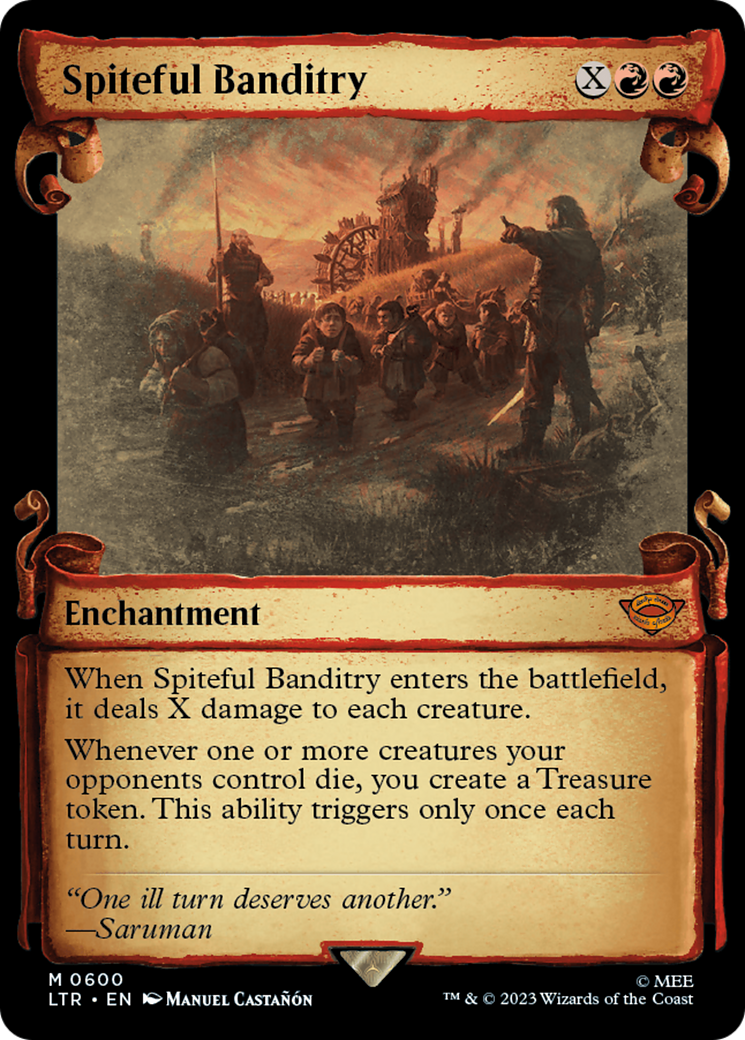 Spiteful Banditry [The Lord of the Rings: Tales of Middle-Earth Showcase Scrolls] | L.A. Mood Comics and Games