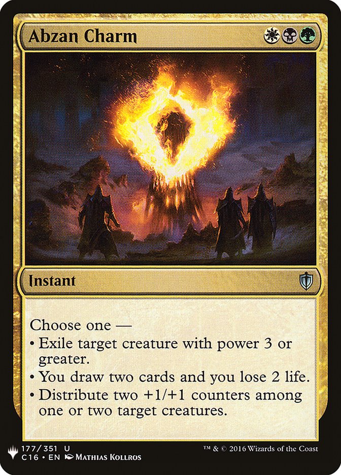 Abzan Charm [Mystery Booster] | L.A. Mood Comics and Games