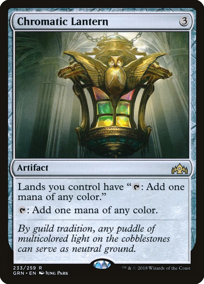 Chromatic Lantern [Guilds of Ravnica] | L.A. Mood Comics and Games