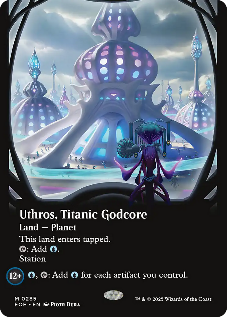 Uthros, Titanic Godcore (Borderless) [Edge of Eternities] | L.A. Mood Comics and Games