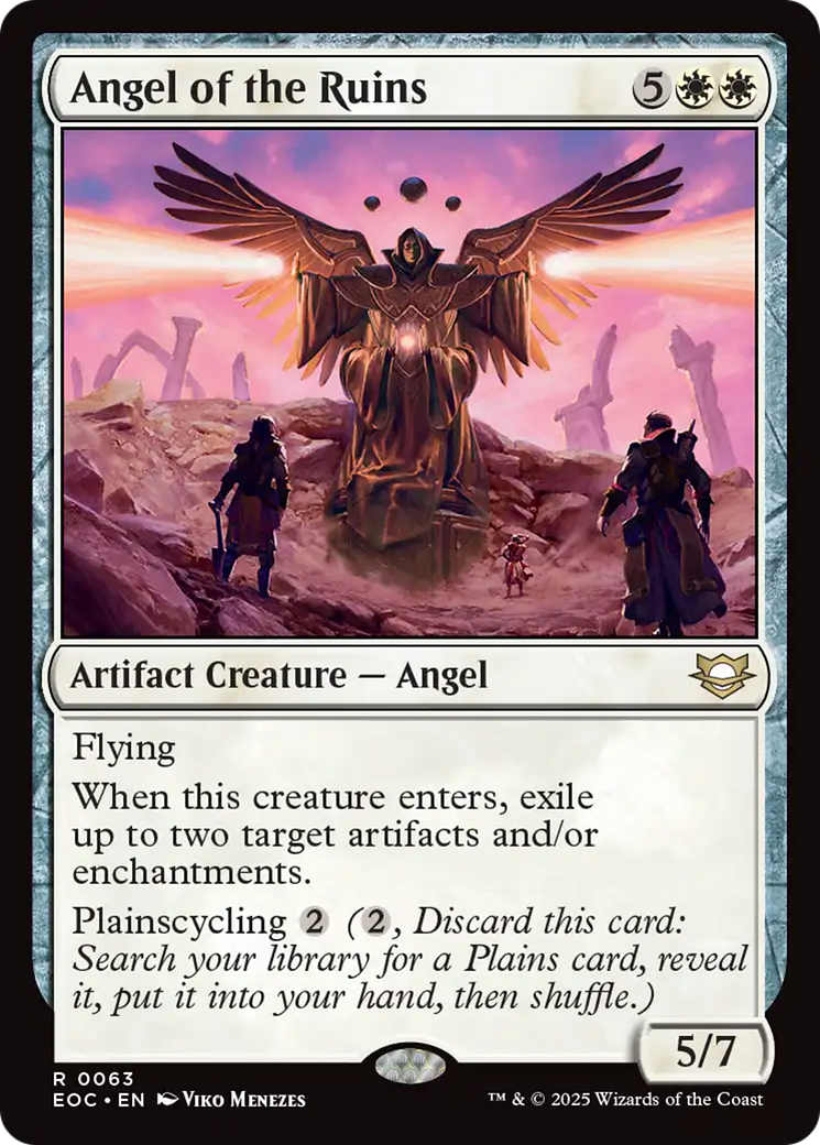 Angel of the Ruins [Edge of Eternities Commander] | L.A. Mood Comics and Games