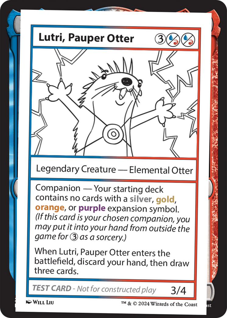 Lutri, Pauper Otter [Mystery Booster 2 Playtest Cards] | L.A. Mood Comics and Games