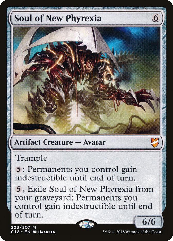 Soul of New Phyrexia [Commander 2018] | L.A. Mood Comics and Games