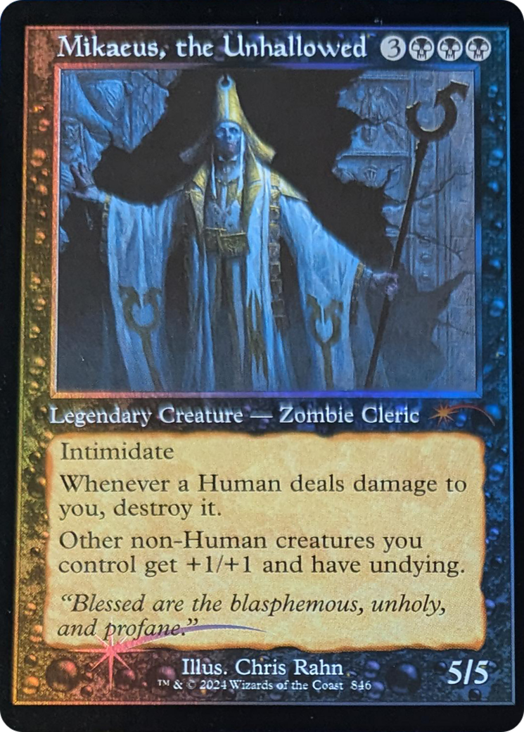 Mikaeus, the Unhallowed (Retro Frame) [Secret Lair Drop Series] | L.A. Mood Comics and Games